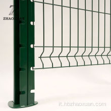 Fence a maglie di filo saldato a forma di pesca